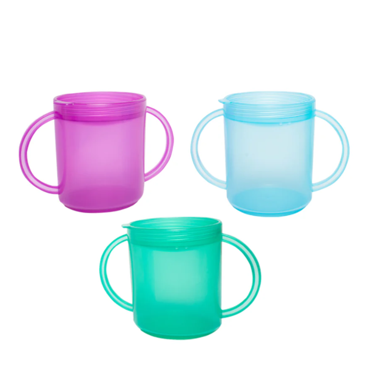 TalkTools Recessed Lid Cup tazza verde acqua 10 pezzi