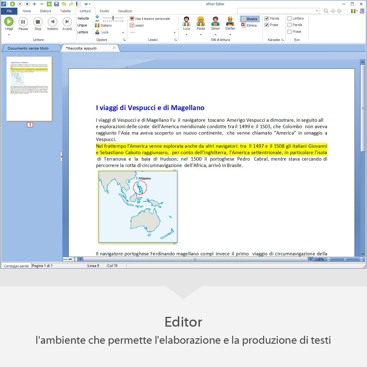 Anastasis ePico! software compensativo DSA studio