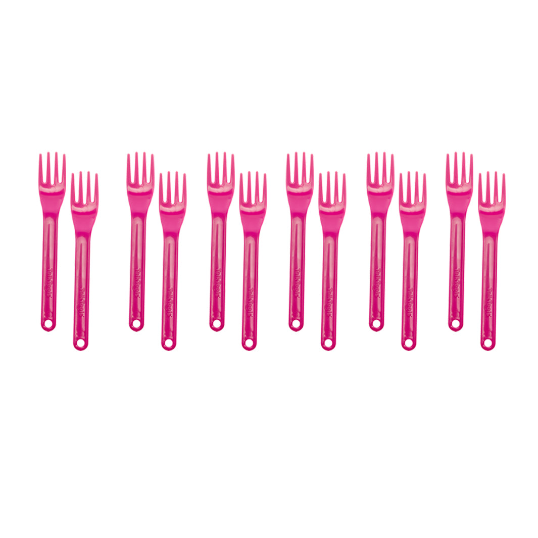 TalkTools Magenta Fork forchetta liscia 6 pezzi sensoriale