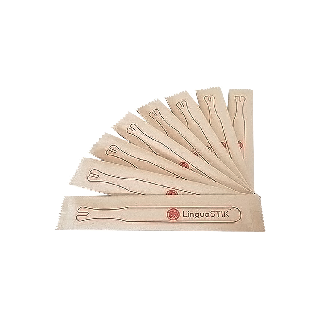 TalkTools LinguaSTIK sollevatore lingua bamboo monouso