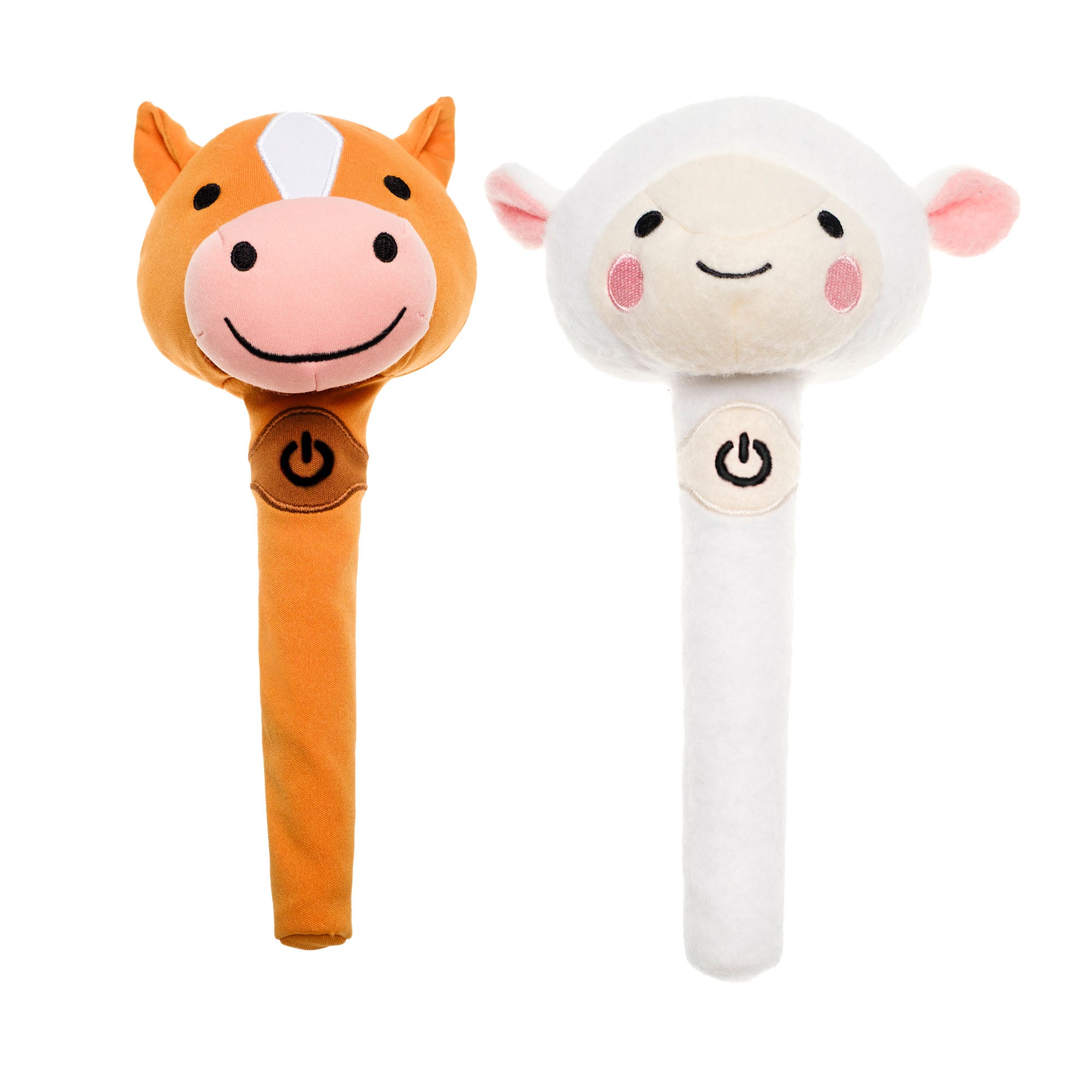 TalkTools Jiggler Puppets marionette sensoriali 2 pezzi texture miste
