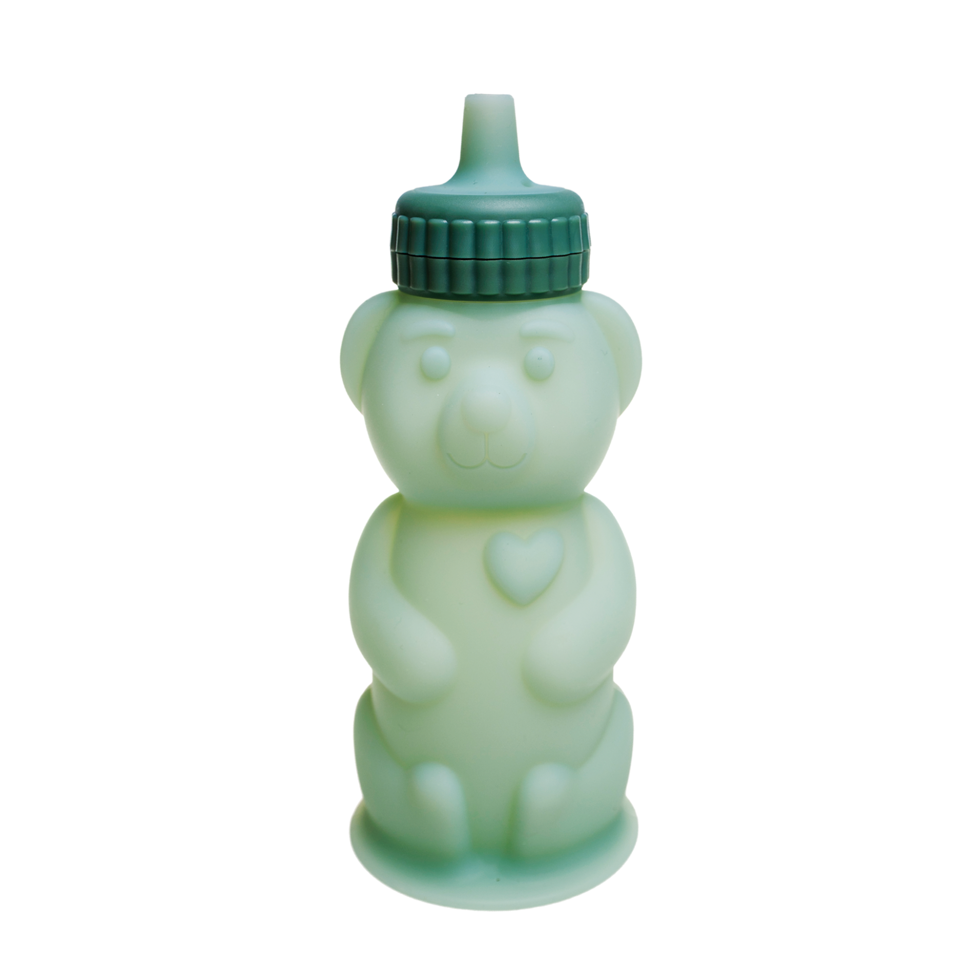 TalkTools Honey Bear Silicone tazza cannuccia salvia