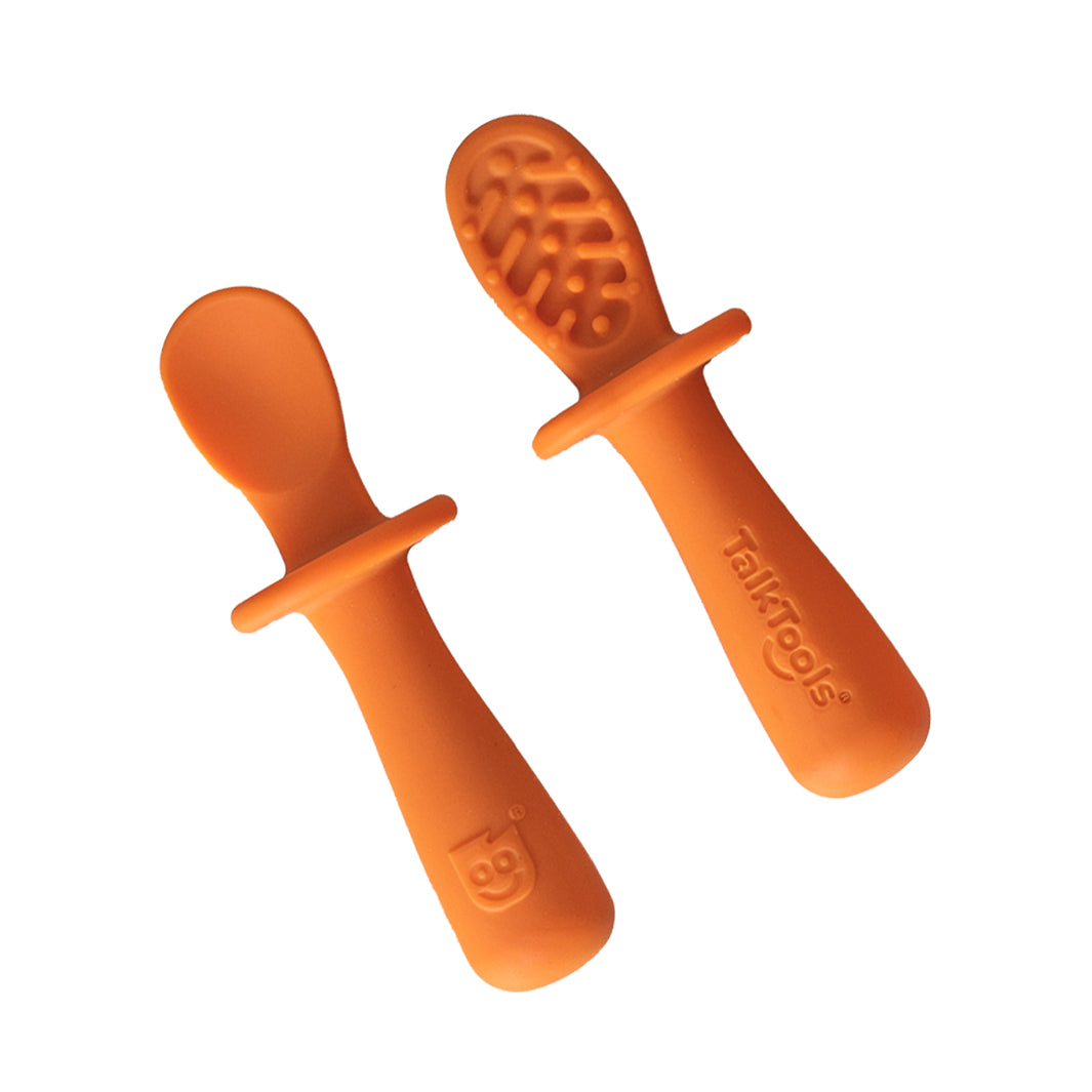 TalkTools Itsy Spoons set 2 cucchiai silicone autosvezzamento