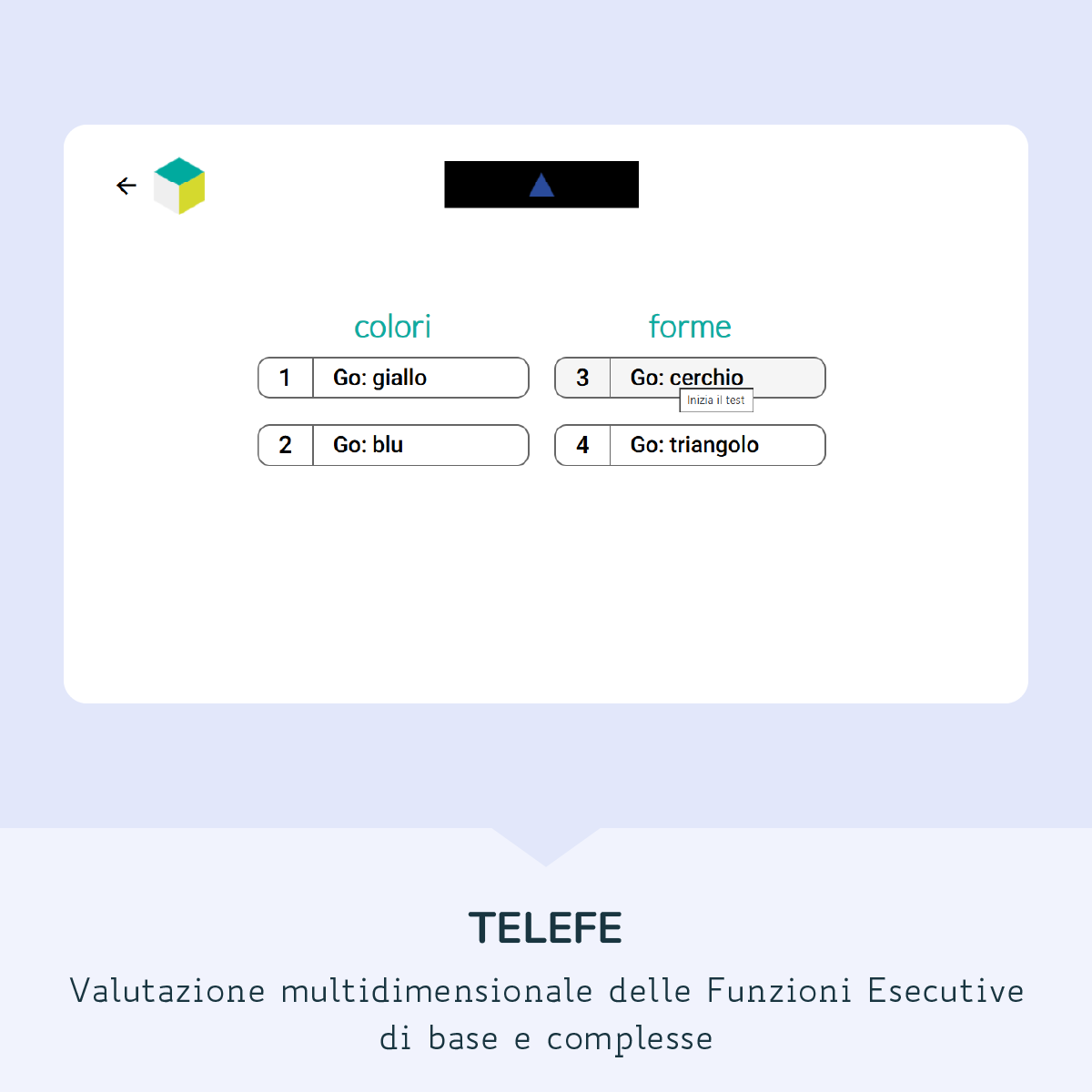 Anastasis ValGO valutazione generativa online funzioni esecutive