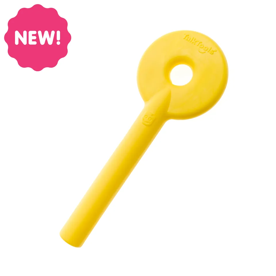 TalkTools Bite Tube Yellow tubo masticazione morbido