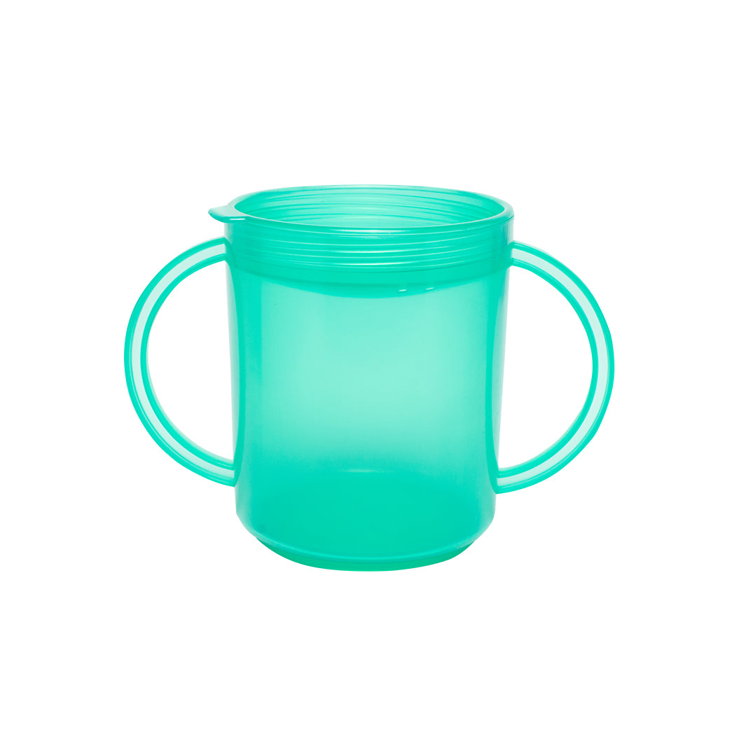 TalkTools Recessed Lid Cup tazza verde acqua