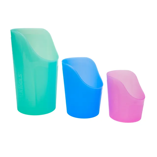 TalkTools Cut-Out Cup Kit tazze con intaglio 3 pezzi