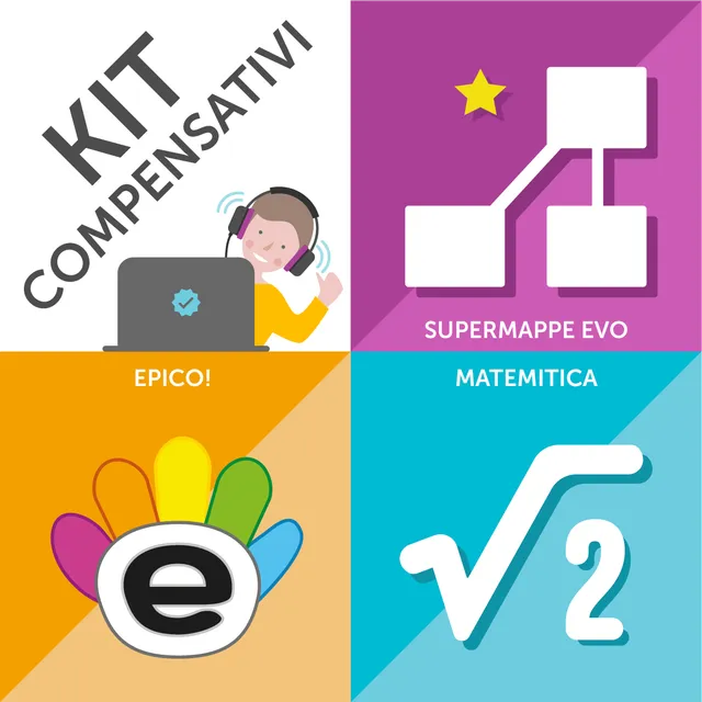 Anastasis Kit Compensativi ePico! MateMitica SuperMappe EVO software DSA