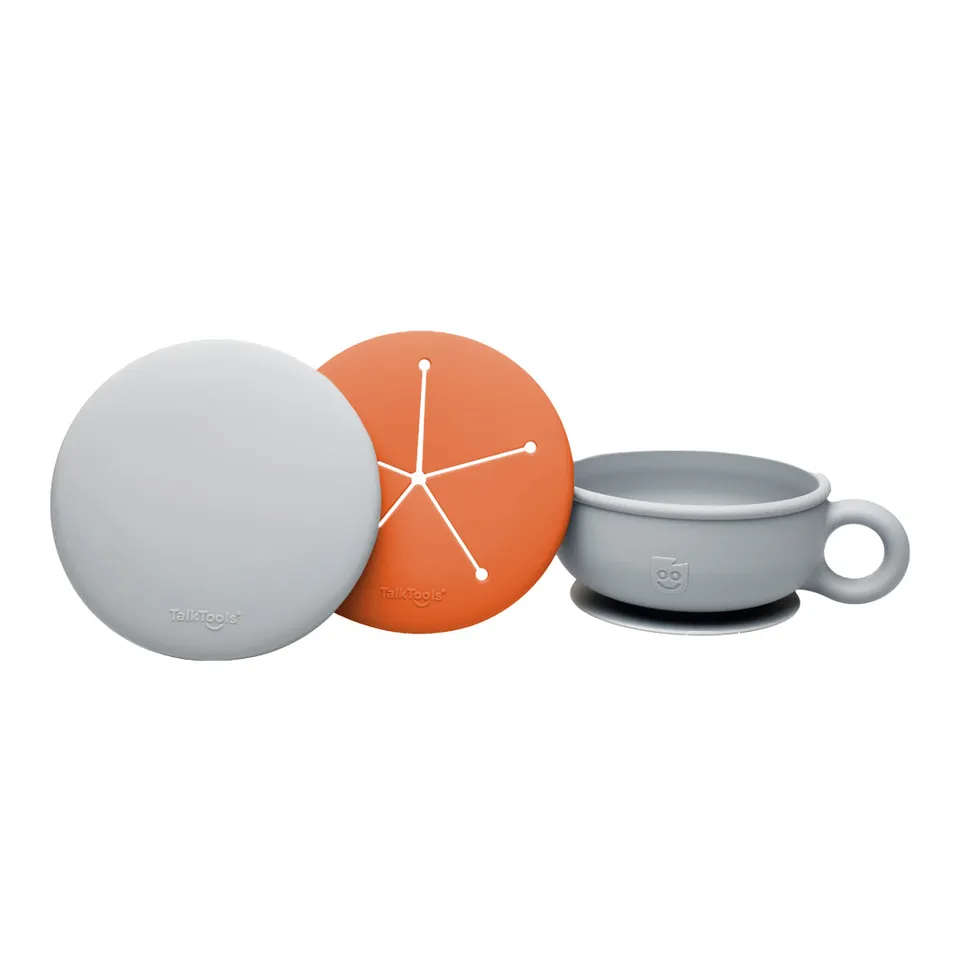 TalkTools Itsy Bowl Snack Lid ciotola silicone 8 oz