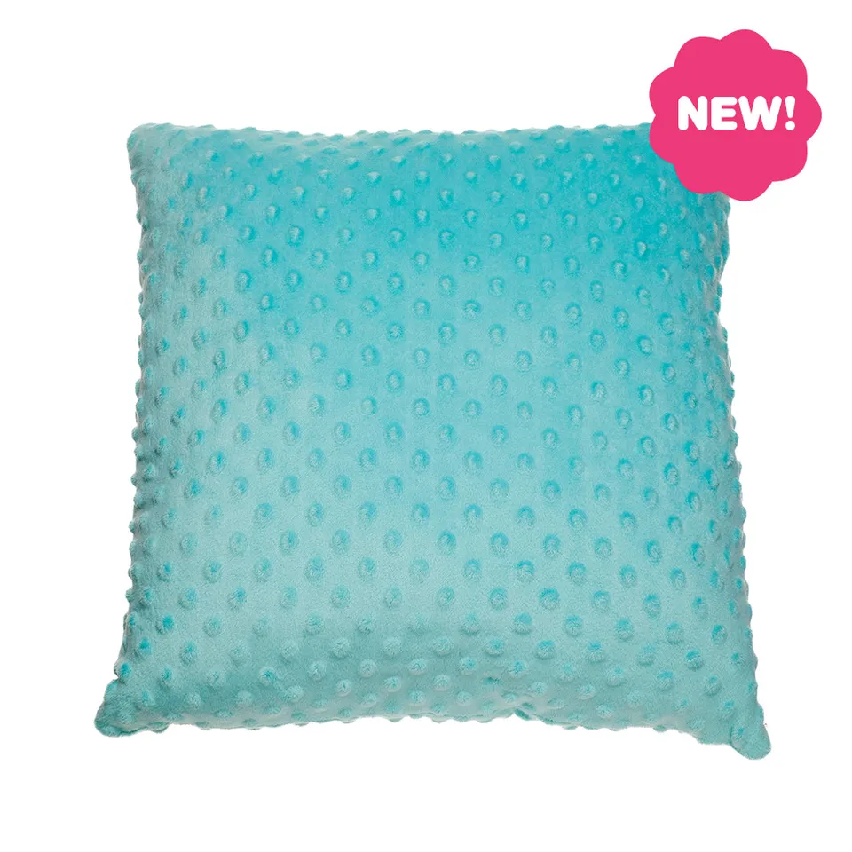 TalkTools FocusPad Throw Pillow cuscino vibrante Aqua Pops