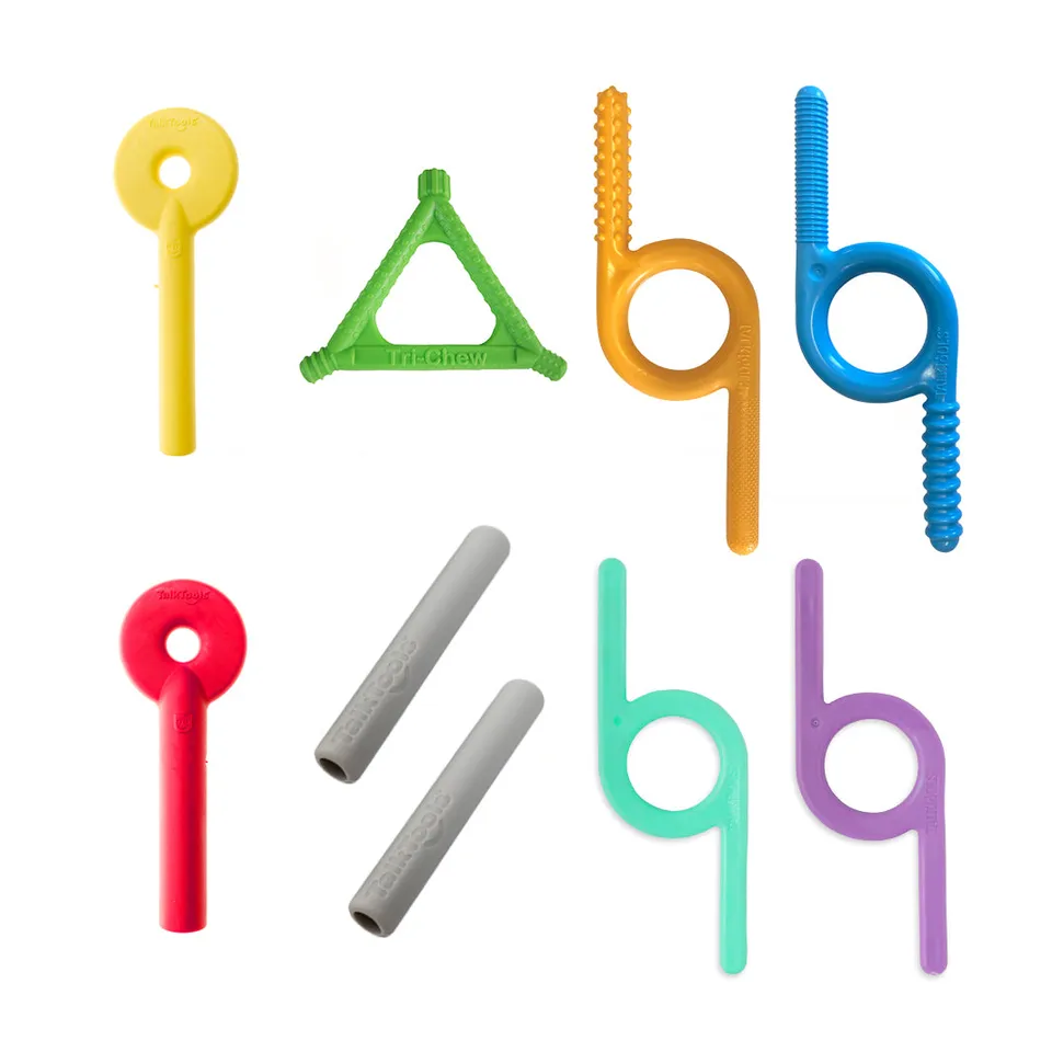 TalkTools Chewy Bundle kit masticazione tubi resistenti