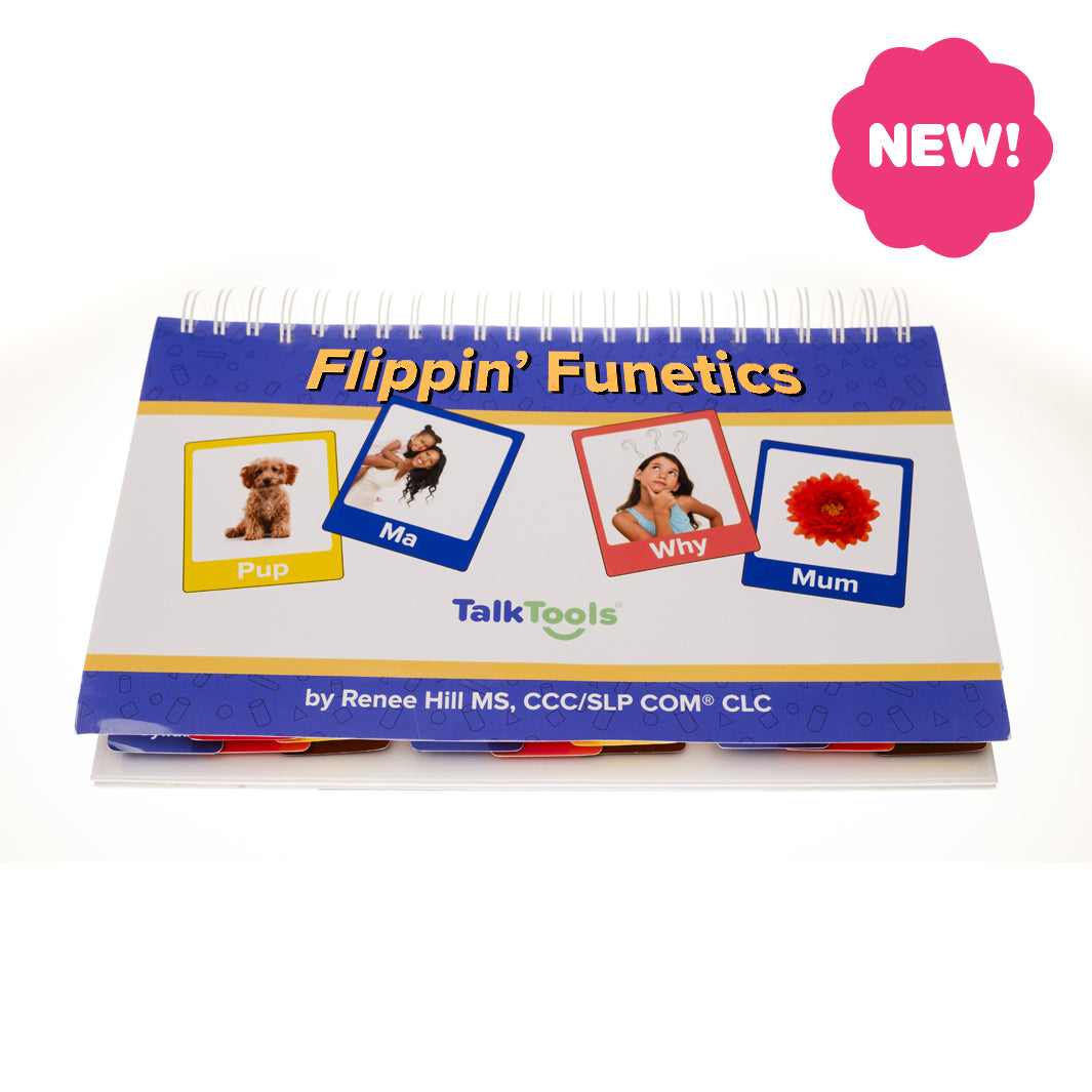 TalkTools Flippin Funetics kit fonologia flip book