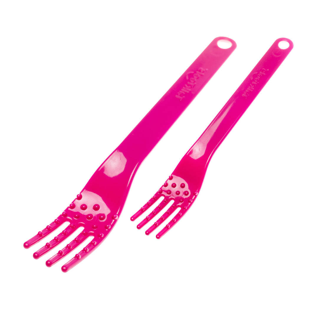 TalkTools Magenta Fork Bumpy forchetta sensoriale 12 pezzi