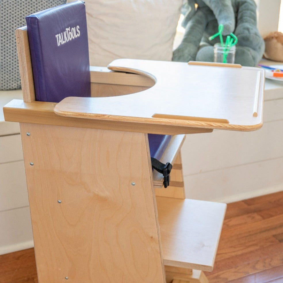 TalkTools Therapy Chair sedia terapeutica con vassoio