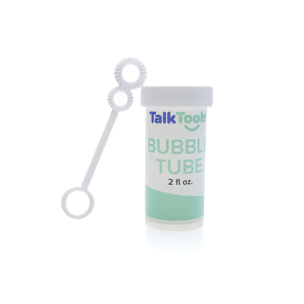 TalkTools Bubble Tube and Refill tubo bolle logopedico con ricarica