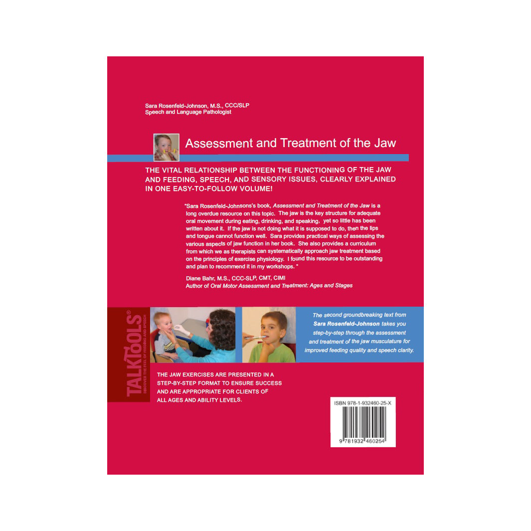 TalkTools Assessment Treatment Jaw libro brossura