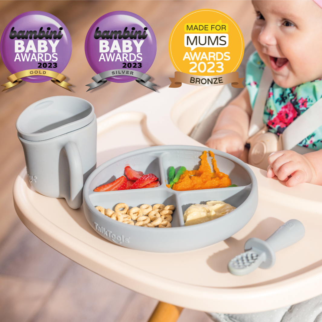 TalkTools Itsy Bowl Snack Lid ciotola silicone 8 oz