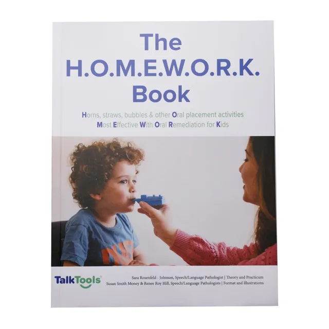 TalkTools OPT Homework Book libro inglese spagnolo