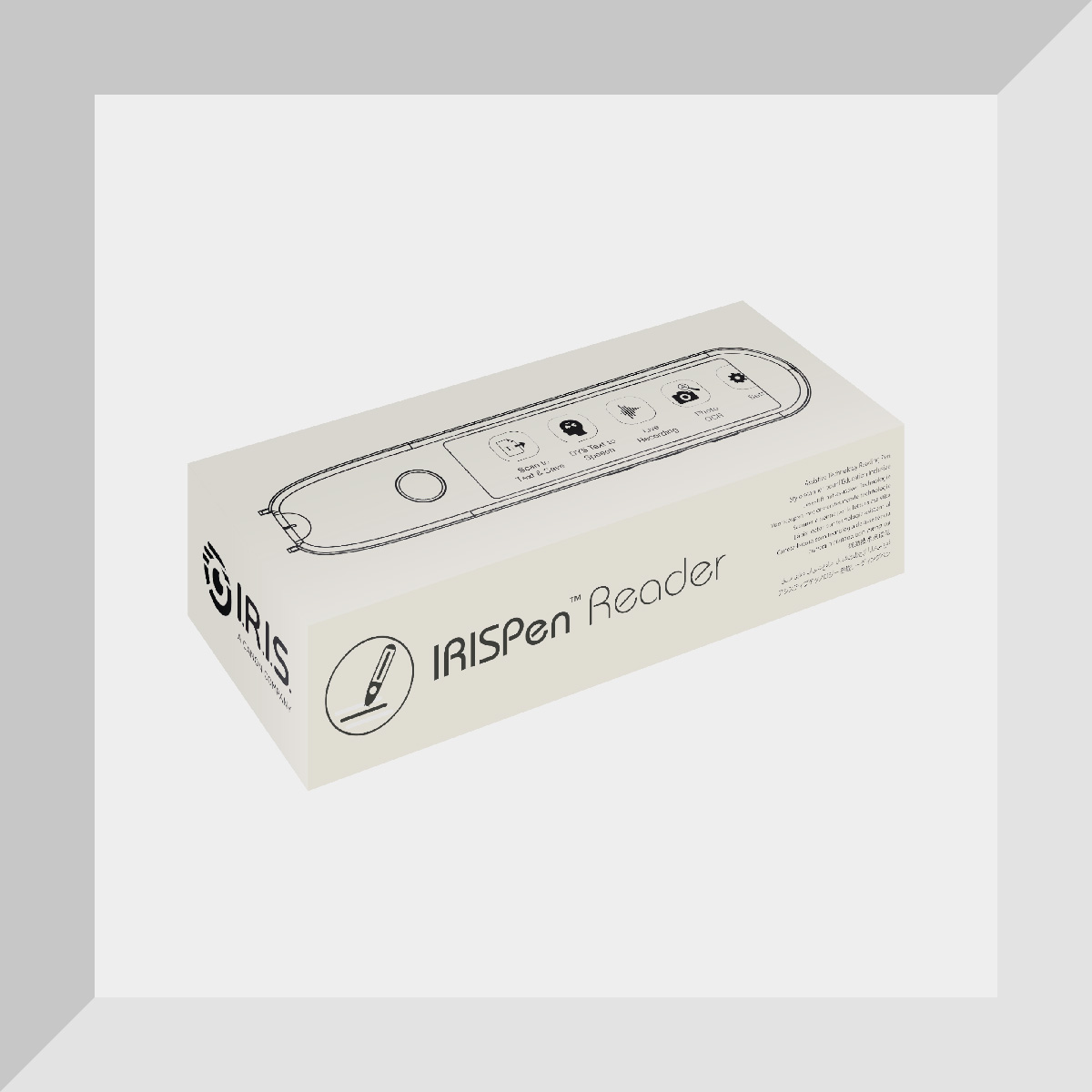 IRISPen Reader 8 penna scanner offline con voce