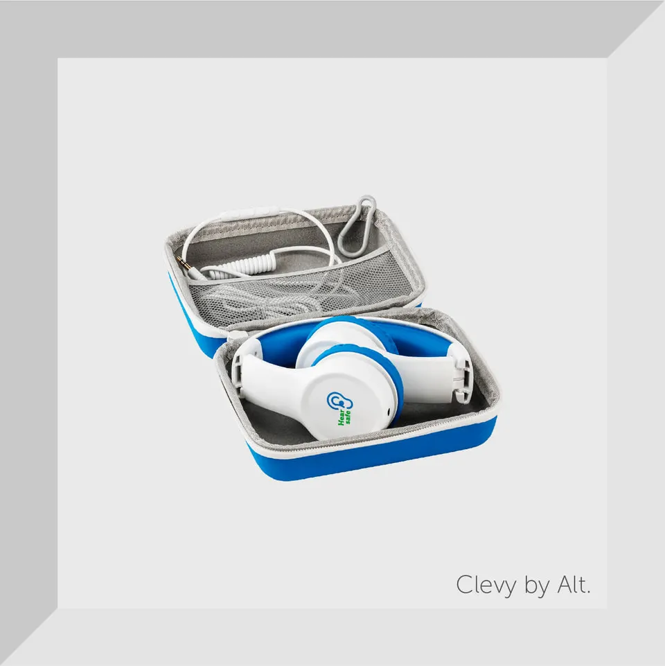 Clevy Hearsafe cuffie bambini volume limitato 85 dB