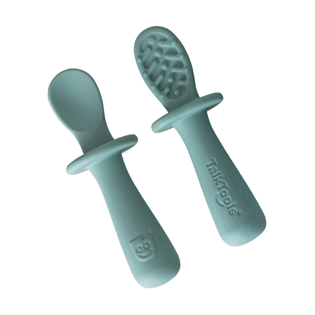 TalkTools Itsy Spoons set 2 cucchiai silicone autosvezzamento