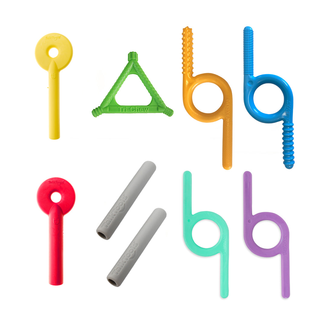 TalkTools Chewy Bundle kit masticazione tubi resistenti
