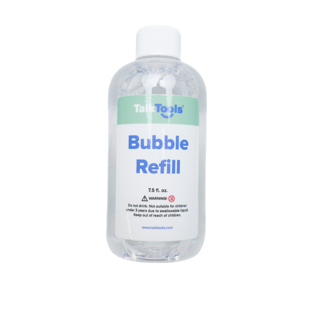 TalkTools Bubble Tube and Refill tubo bolle logopedico con ricarica