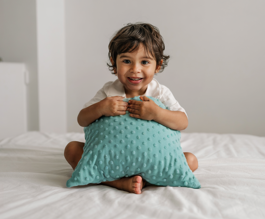 TalkTools FocusPad Throw Pillow cuscino vibrante Aqua Pops