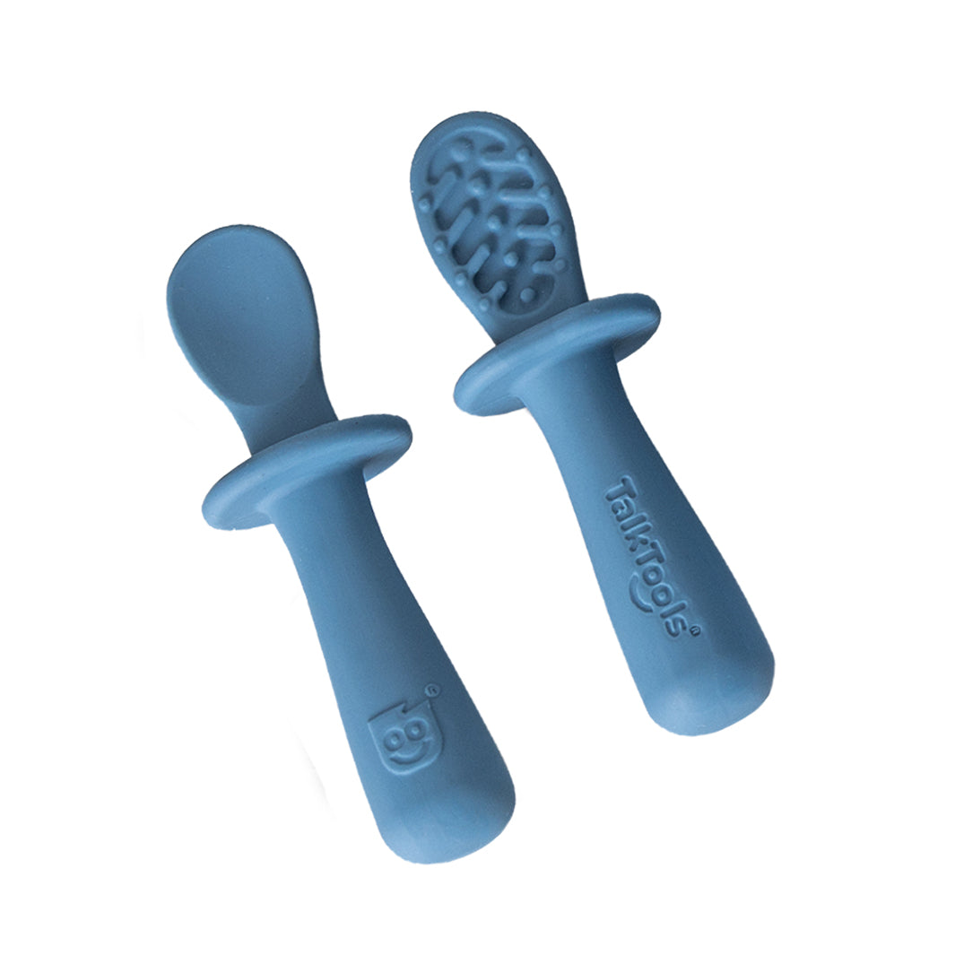 TalkTools Itsy Spoons set 2 cucchiai silicone autosvezzamento
