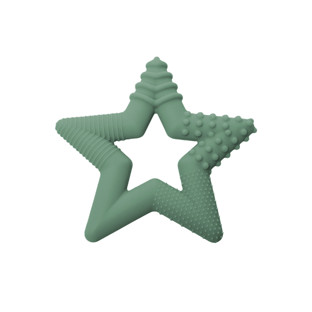 TalkTools Sensory Teeny Teether Star massaggiagengive silicone