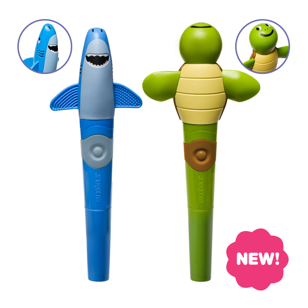 TalkTools Jiggler Combo Shark Turtle stimolatore vibrante