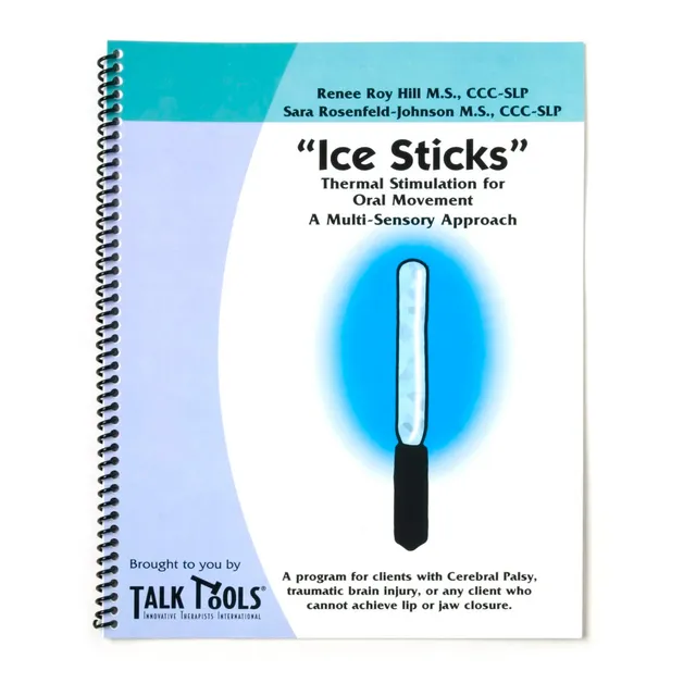 TalkTools Ice Sticks strumento orale freddo con manuale