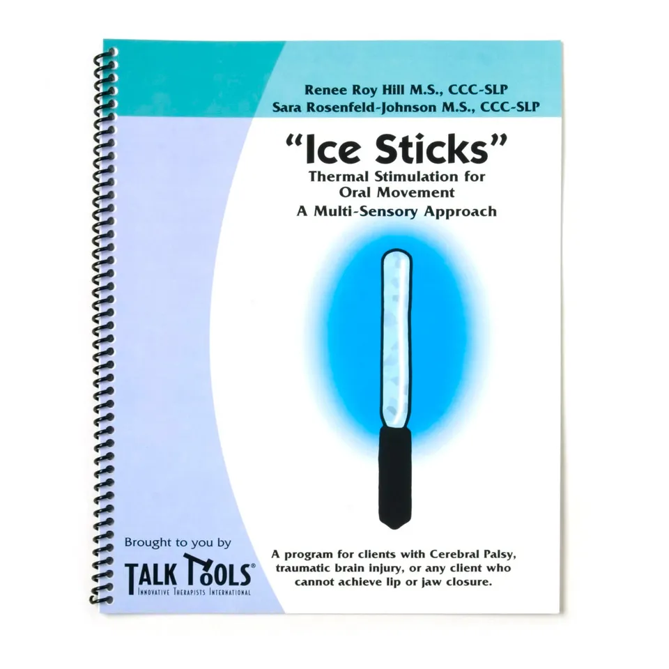 TalkTools Ice Sticks strumento orale freddo con manuale