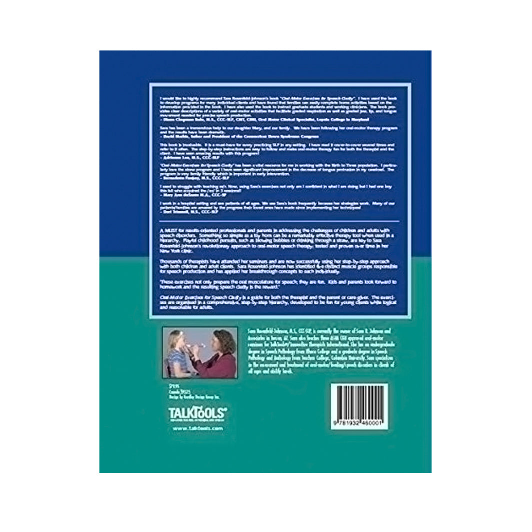 TalkTools OPT Speech Clarity libro spagnolo edizione