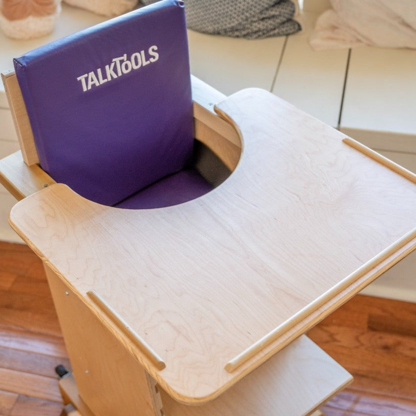 TalkTools Therapy Chair sedia terapeutica con vassoio