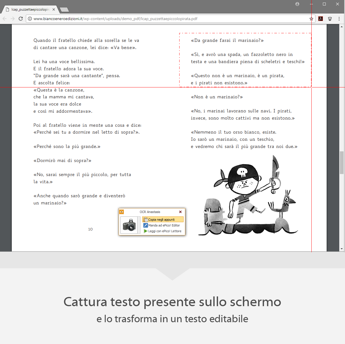 Anastasis OCR software riconoscimento testi FineReader