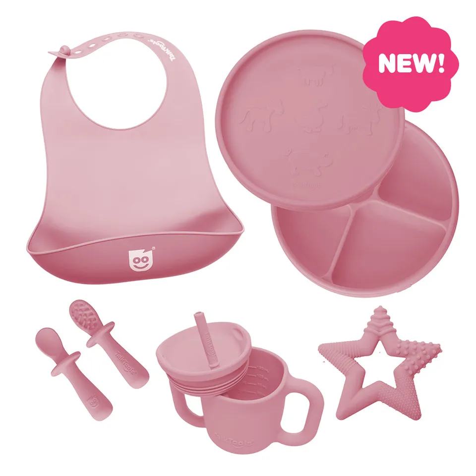 TalkTools Itsy Beginner Set kit svezzamento silicone senza BPA