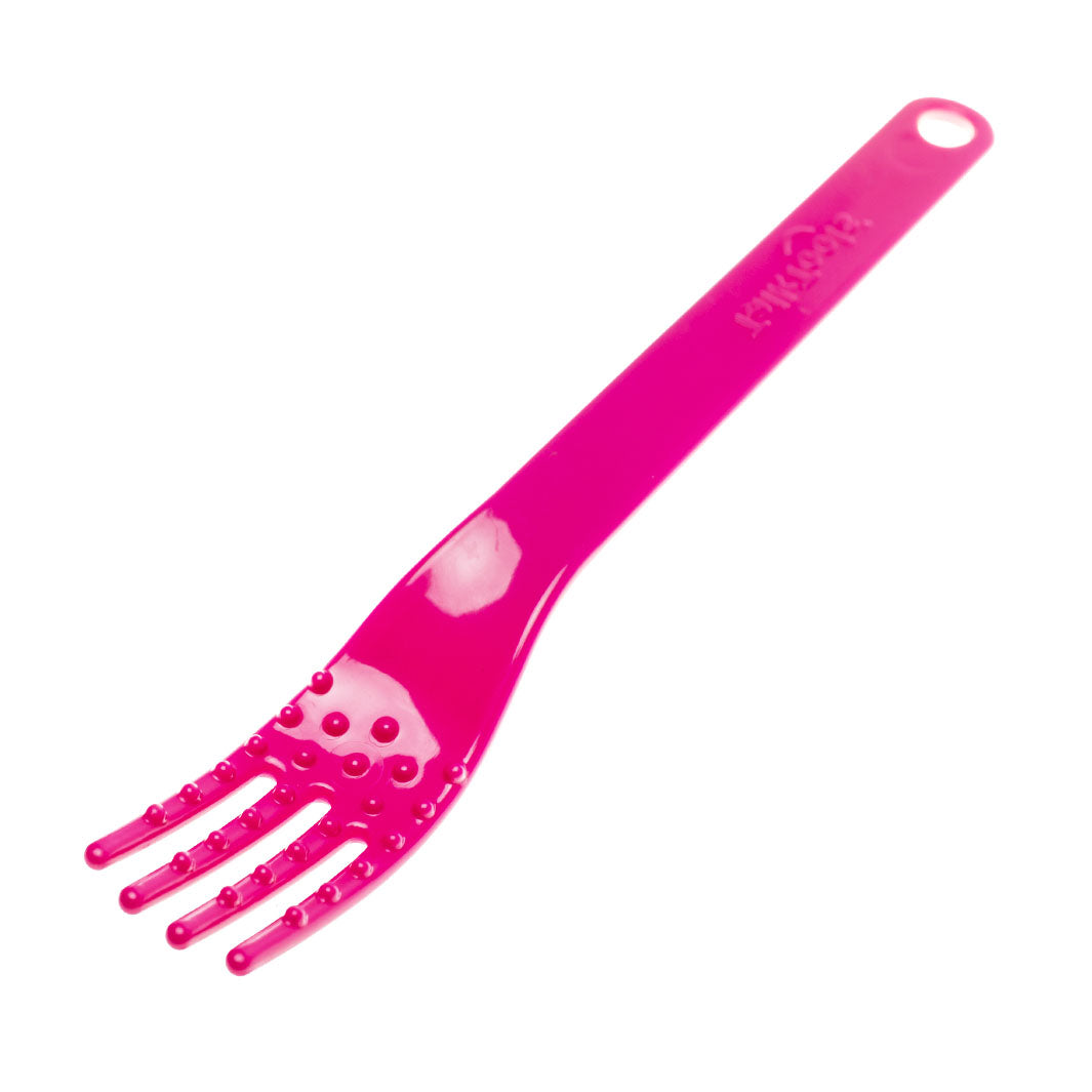 TalkTools Magenta Fork Bumpy forchetta sensoriale 12 pezzi