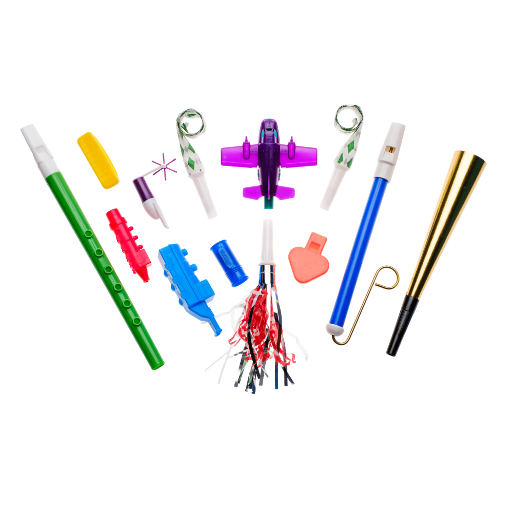 TalkTools Horn Kit logopedico 12 fischietti flusso orale