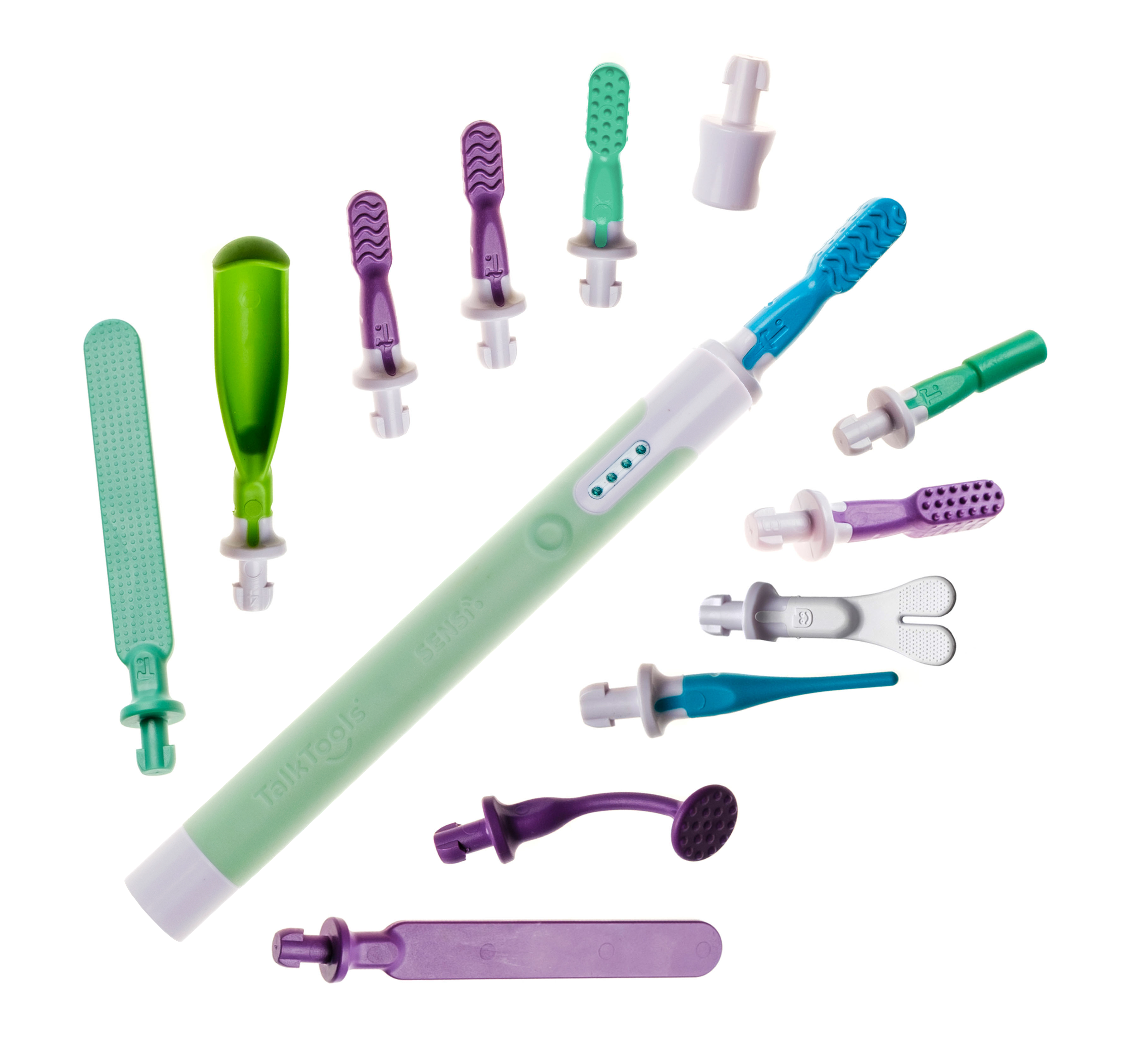 TalkTools Sensi Rechargeable MYO Kit stimolatore orale con libro