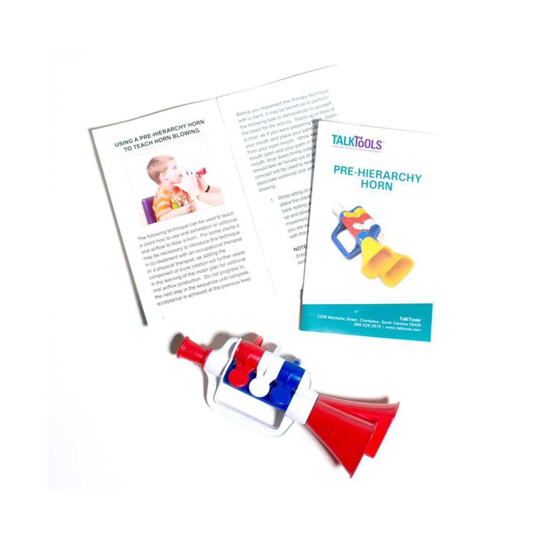 TalkTools Pre-Hierarchy Horn corno logopedia flusso orale