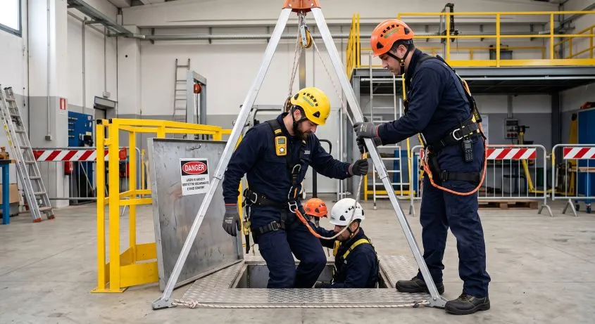 Lisa Servizi Spazi Confinati corso 4 ore attestato