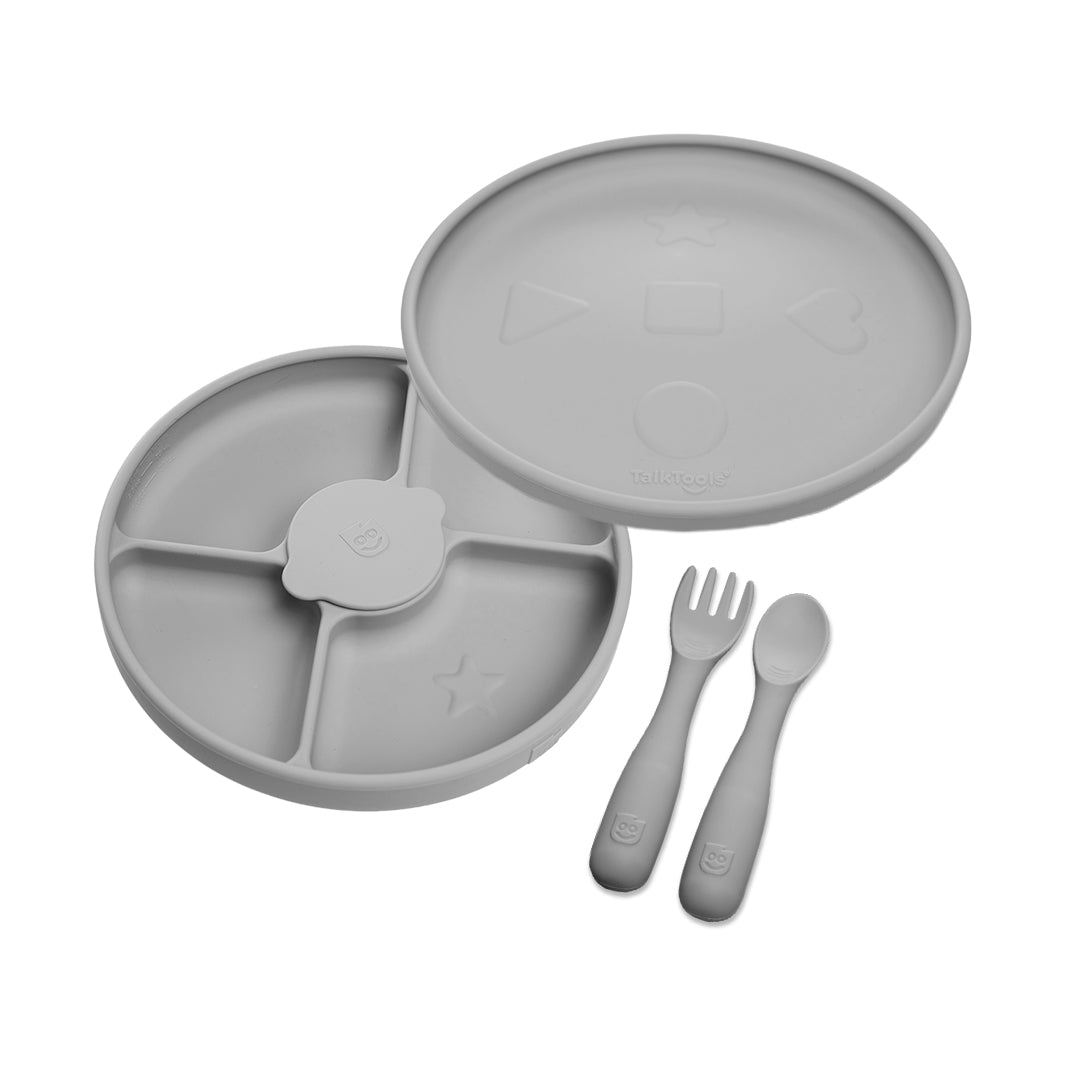 TalkTools Bitsy Bundle set pappa silicone Cloud