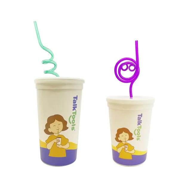 TalkTools Straw Cups bicchieri set 2 pezzi
