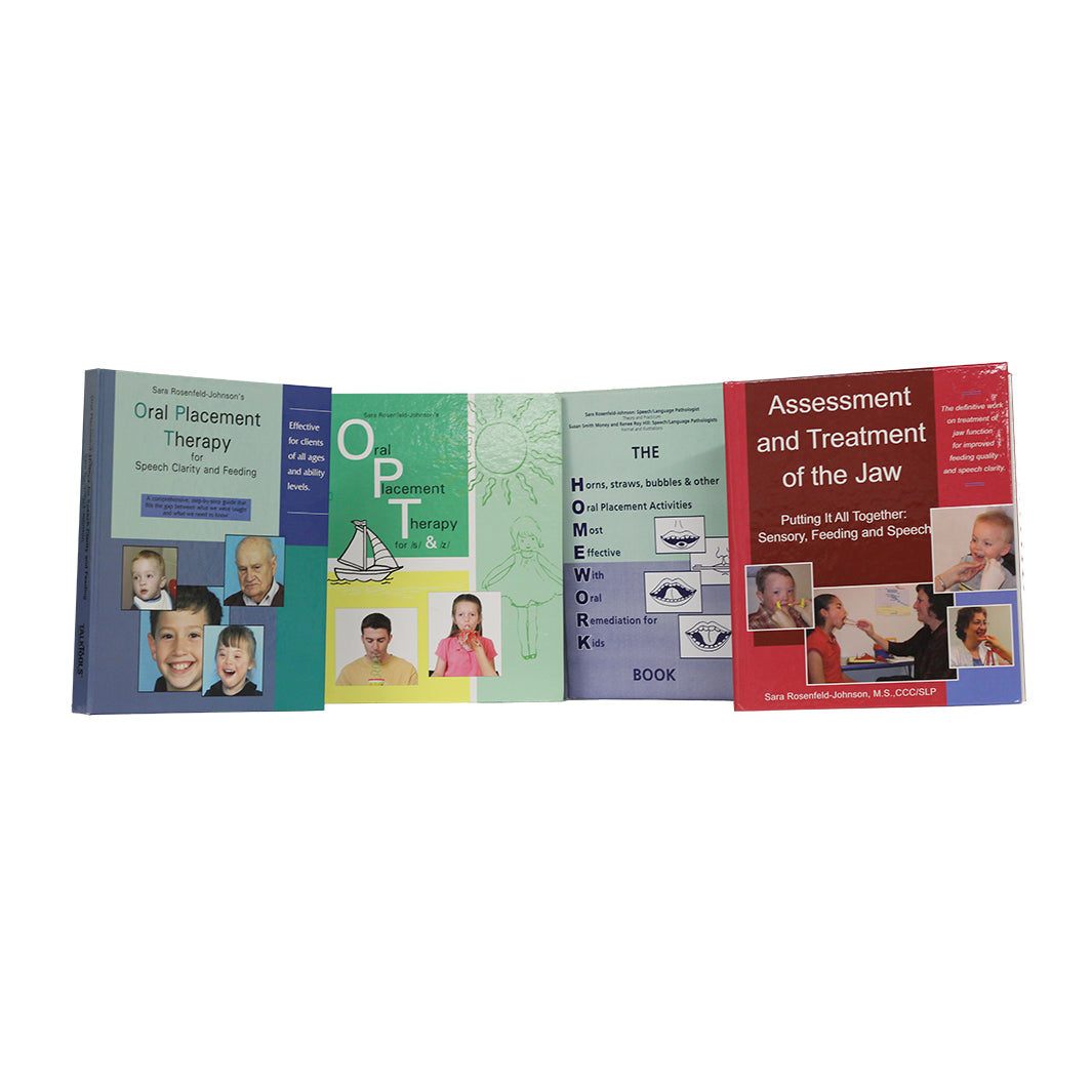 TalkTools OPT Book Bundle set 4 libri alimentazione