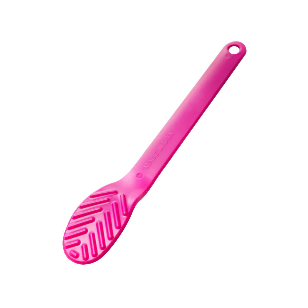 TalkTools Magenta Flatty cucchiaio piatto 3 pezzi