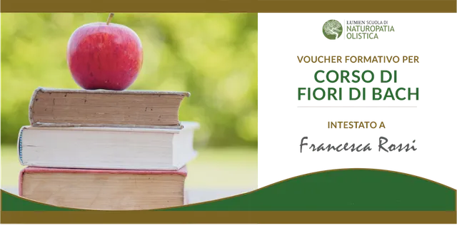 LUMEN Scuola di Naturopatia Buono acquisto corso regalo formazione