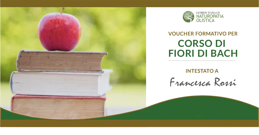 LUMEN Scuola di Naturopatia Buono acquisto corso regalo formazione