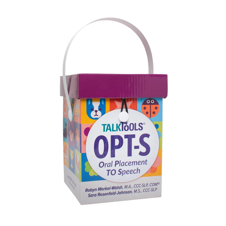 TalkTools OPT-S set carte articolazione 185 schede