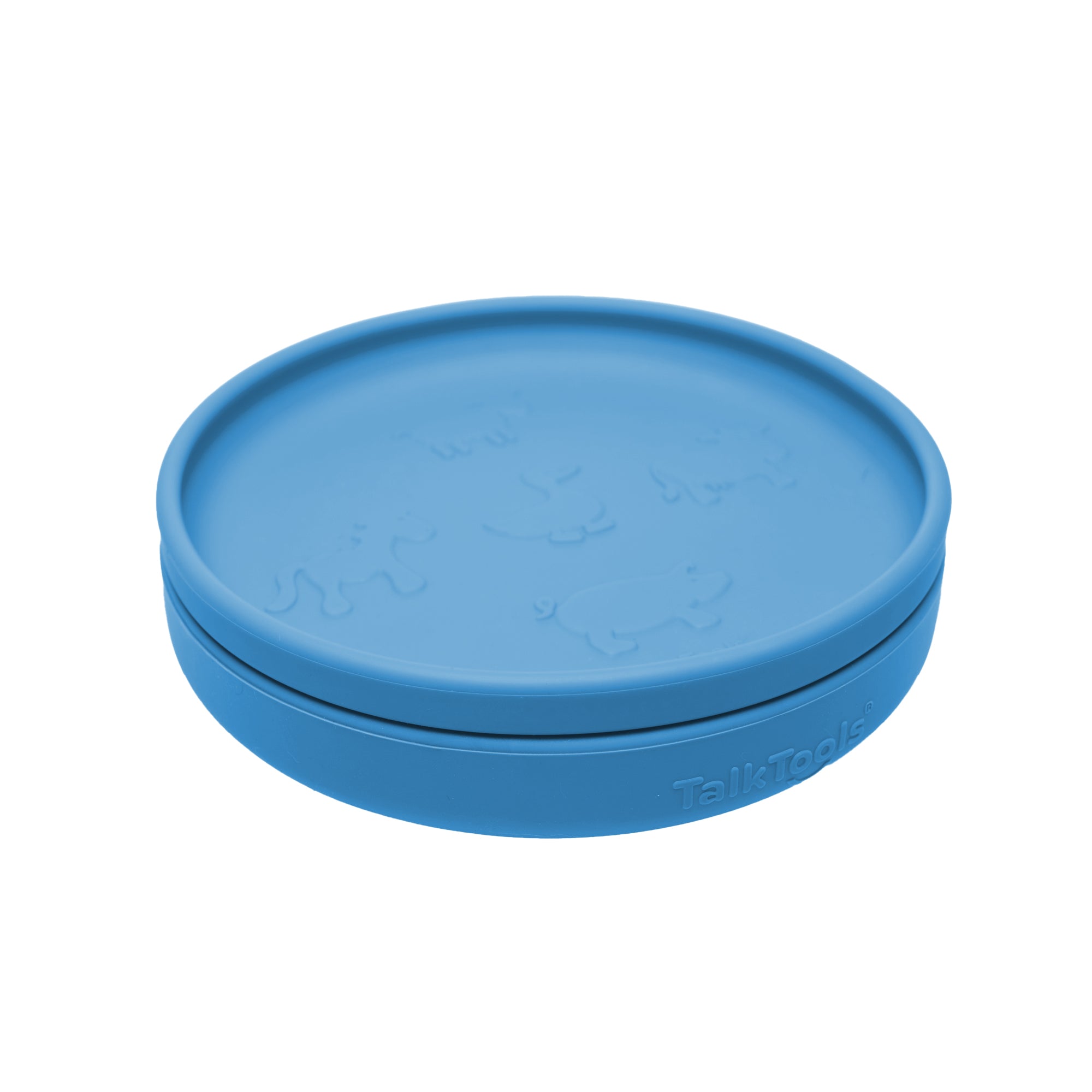 TalkTools Itsy Plate Plate Lid piatto ventosa Ocean